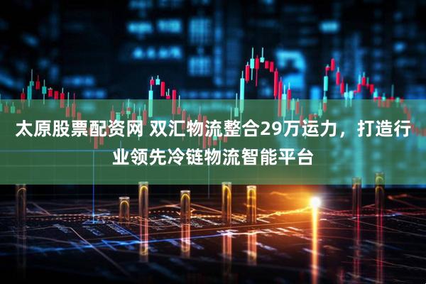 太原股票配资网 双汇物流整合29万运力，打造行业领先冷链物流智能平台